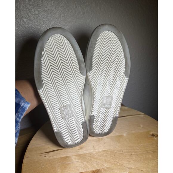 Naturalizer Evin White and Taupe Leather Sneakers size 7.5 - Picture 5 of 10